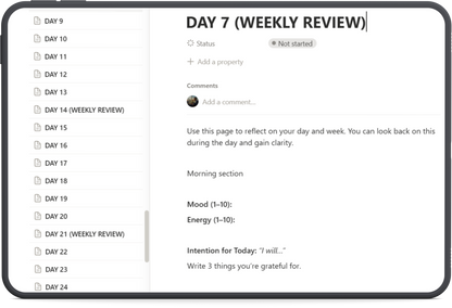 Mental Fitness Mastery - 30 Day Challenge